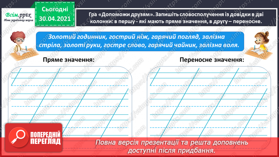 №017 - Розпізнаю синоніми. Написання розповіді за поданими запитаннями на основі прочитаного тексту3