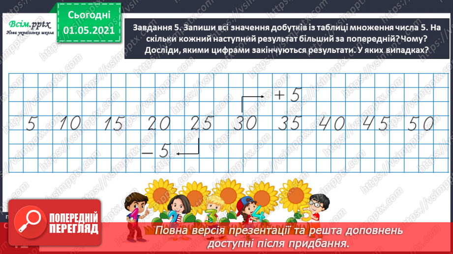 №021 - Досліджую таблиці множення і ділення29 №021 - Досліджую таблиці множення і ділення29