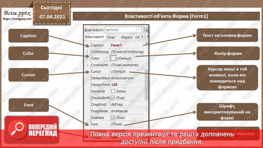 №34 - Знайомство з середовищем програмування. Елементи вікна середовища програмування.9