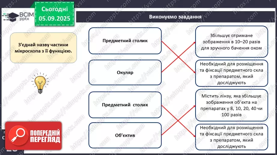 №009 - Будова світлового мікроскопа та робота з ним16 №009 - Будова світлового мікроскопа та робота з ним16