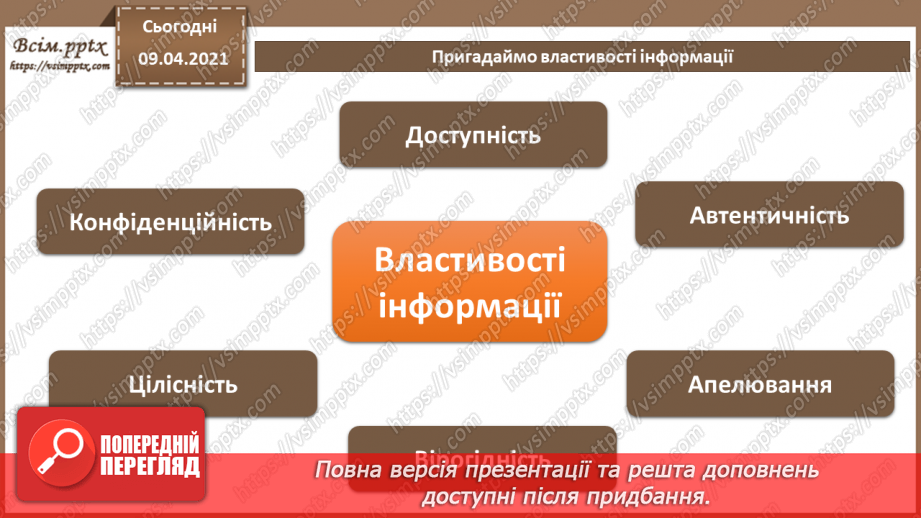 №01 - Основні поняття в області безпеки інформаційних технологій. Основні причини загострення проблеми забезпечення безпеки інформаційних технологій2