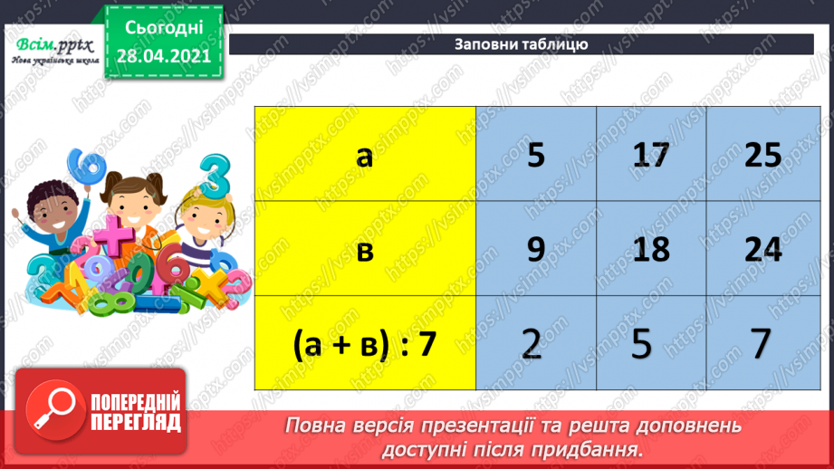 №077 - Узагальнення і систематизація. Додаткові завдання.23