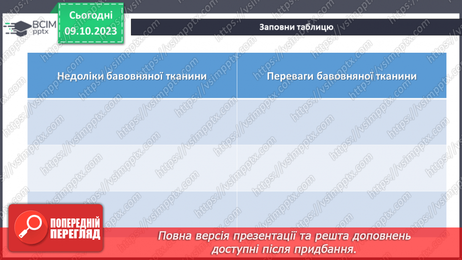 №15 - Натуральні волокна рослинного походження.22