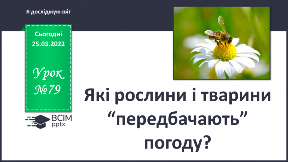 №079 - Які рослини і тварини «передбачають» погоду?0 №079 - Які рослини і тварини «передбачають» погоду?0