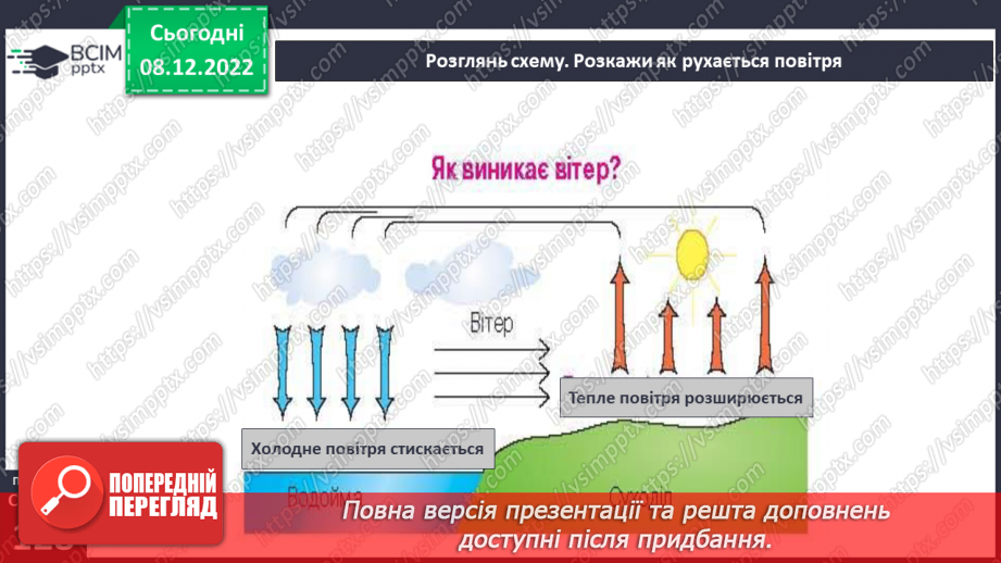 №33 - Повітря. Властивості повітря. Як люди використовують властивості повітря у повсякденному житті.14