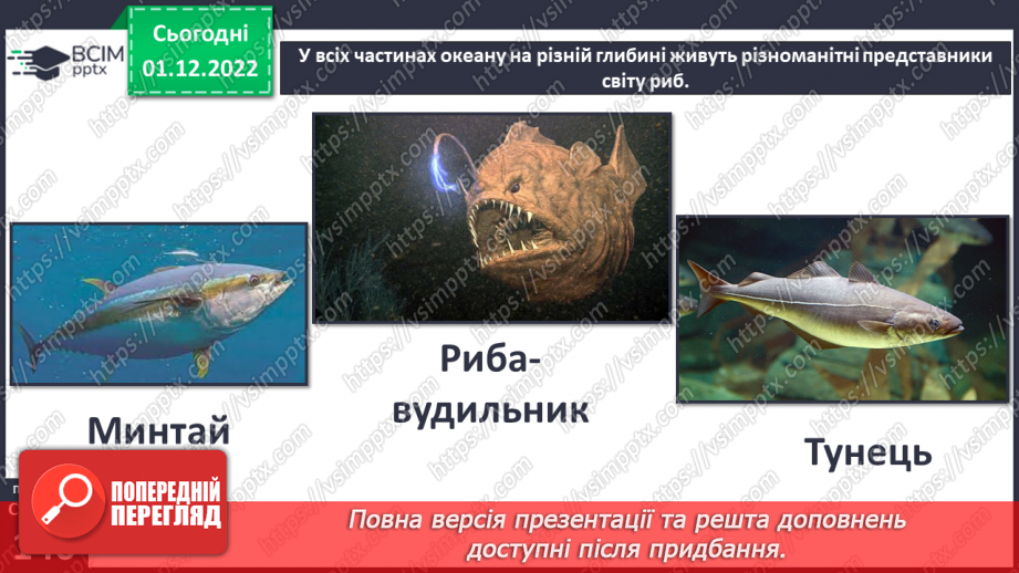 №048 - Мешканці океанів та прісних водойм.9