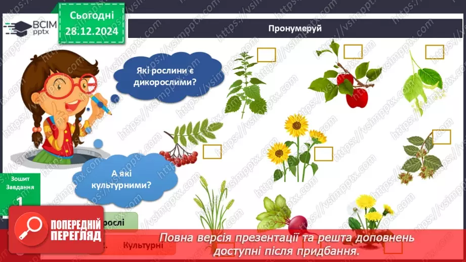 №053 - Дикорослі і культурні рослини14