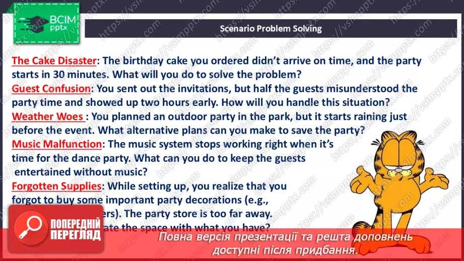 №022 - Previous experience organizing a birthday party16