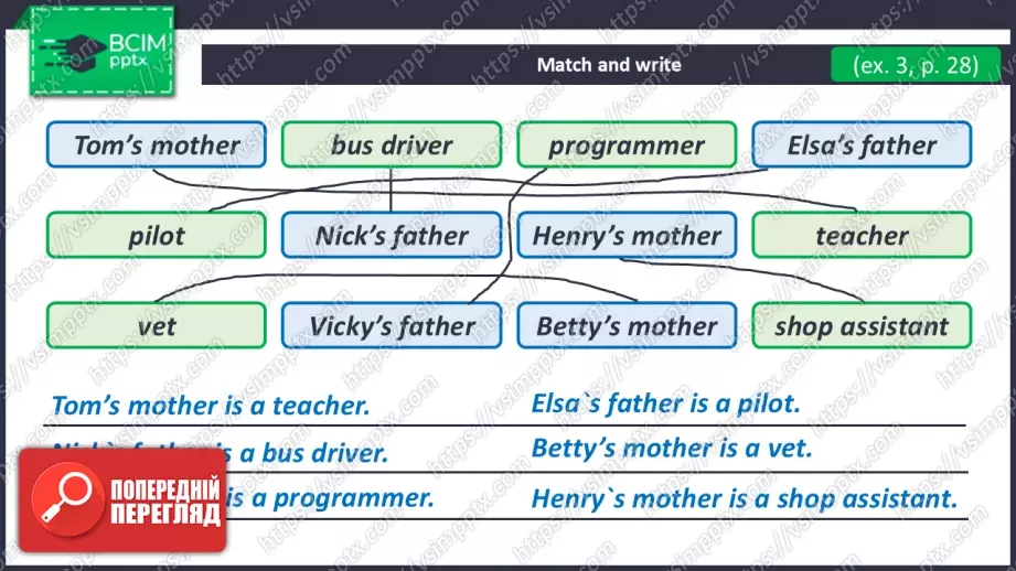 №028 - Люди різних професій. Розвиток навичок зорового сприймання. Робота з текстом та малюнками. People of Many Professions.24 №028 - Люди різних професій. Розвиток навичок зорового сприймання. Робота з текстом та малюнками. People of Many Professions.24