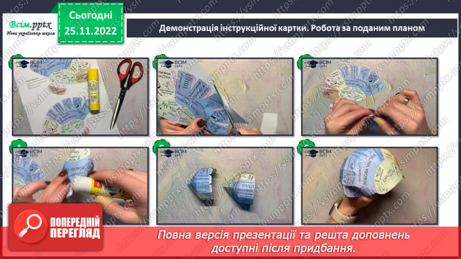 №15 - Капелюх-мозок. Виготовлення капелюха для ознайомлення з будовою мозку21 №15 - Капелюх-мозок. Виготовлення капелюха для ознайомлення з будовою мозку21