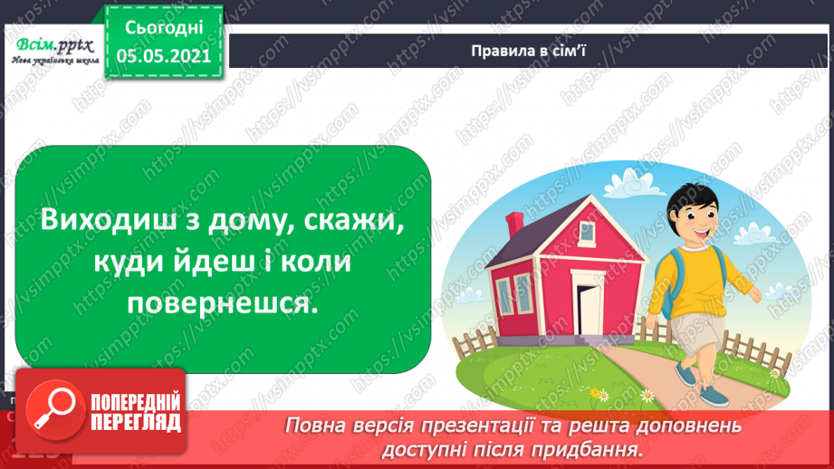 №081 - Ти і твоя родина. Правила поведінки в сім’ї20