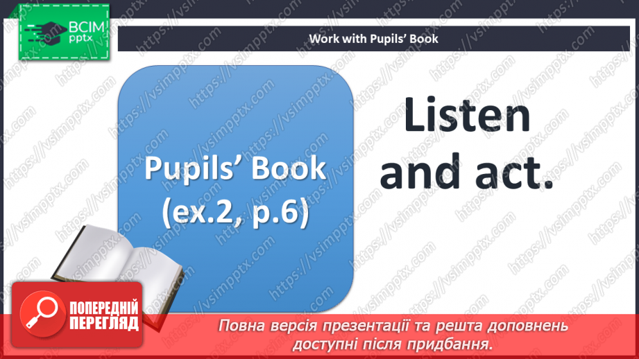 №002 - Introduction. Classroom instructions. “Say ‘Hello’!”, “Stand up!”, “Sit down!”, “Listen!”, “Sing!”11