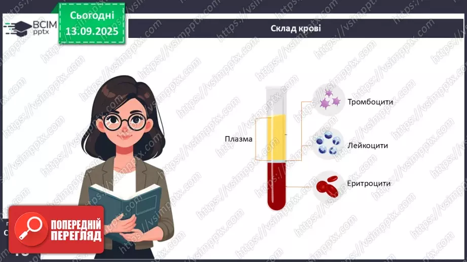 №011 - Кров. Плазма крові. Еритроцити. Групи крові4 №011 - Кров. Плазма крові. Еритроцити. Групи крові4
