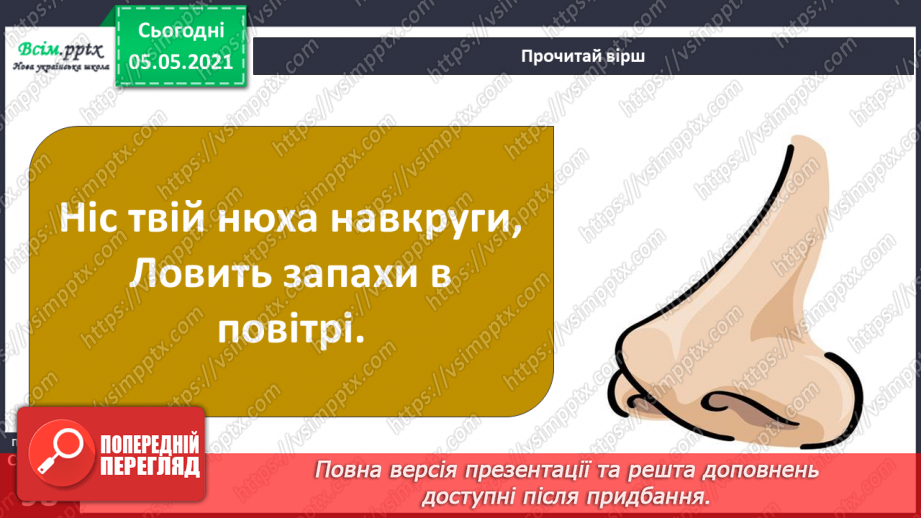 №078 - Органи чуття.11 №078 - Органи чуття.11