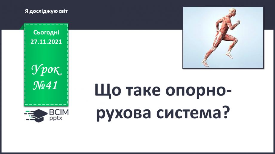 №041 - Що таке опорно-рухова система?0 №041 - Що таке опорно-рухова система?0