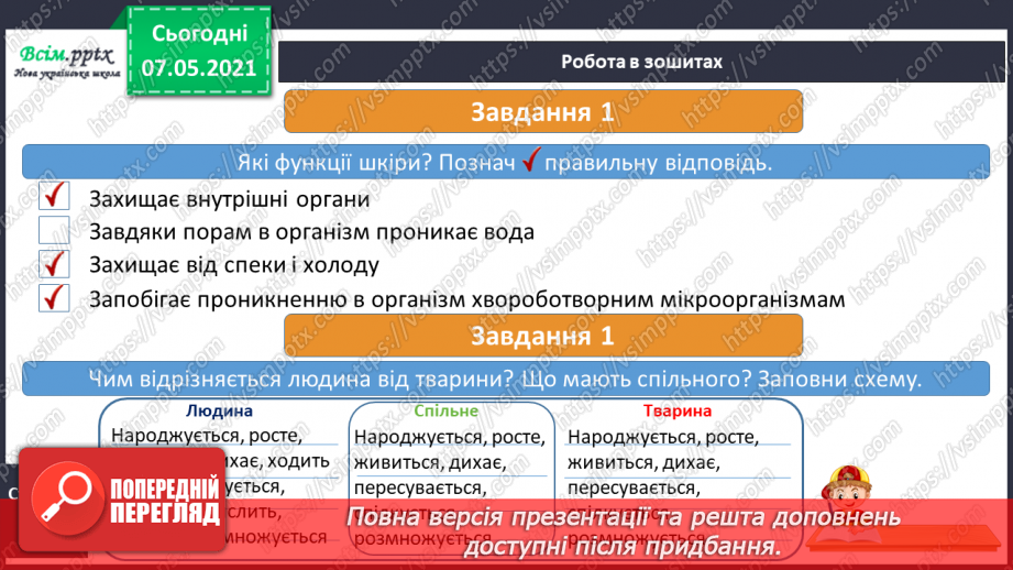№050 - Яка роль шкіри в організмі людини17 №050 - Яка роль шкіри в організмі людини17