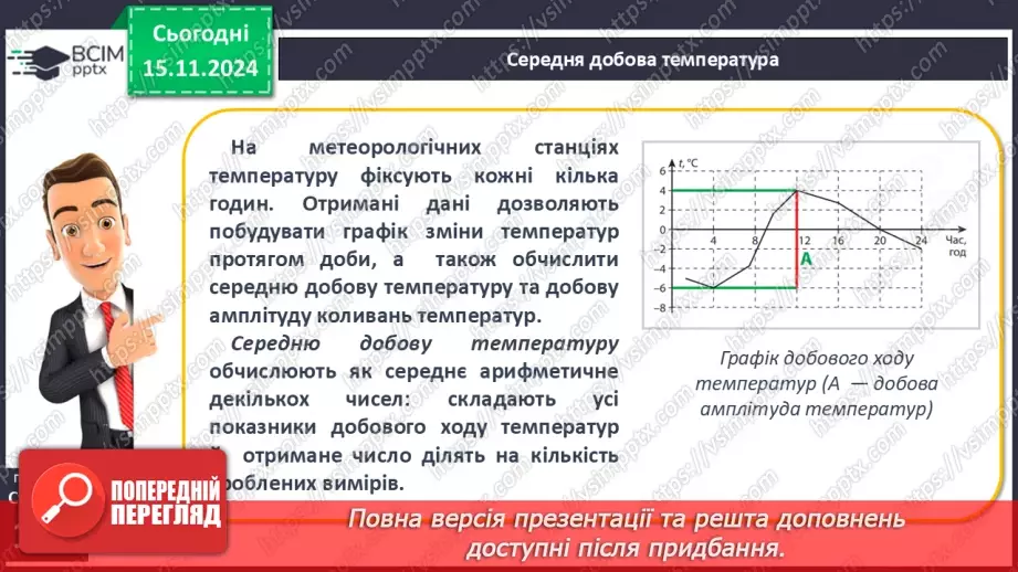 №24 - Добовий і річний хід температури повітря, причини його коливання. Середні температури, амплітуди температур.13