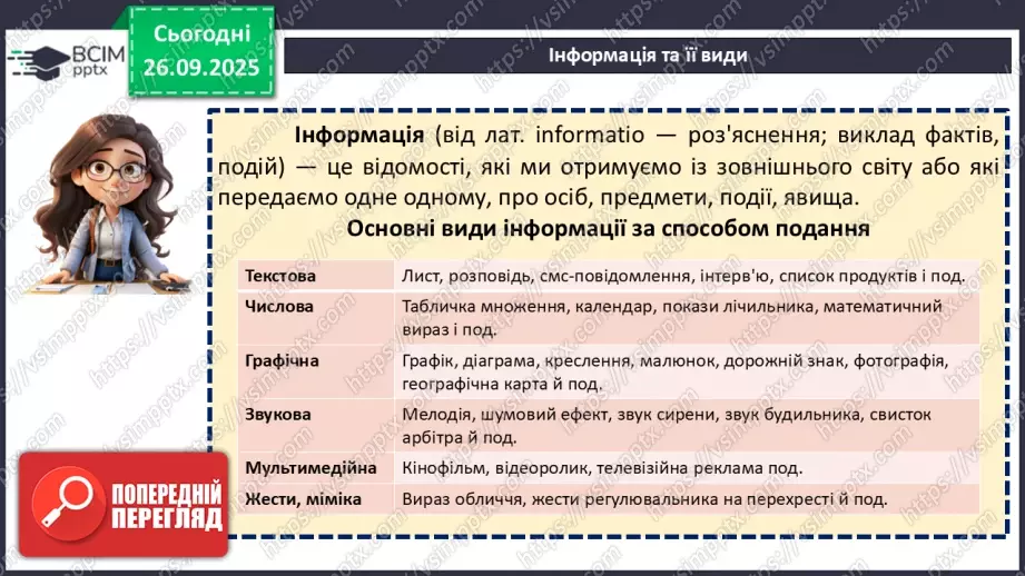 №018 - П/О. ГР1, ГР2, ГР3. РМ. Інформація та її види. Надійність і ненадійність джерел інформації.9 №018 - П/О. ГР1, ГР2, ГР3. РМ. Інформація та її види. Надійність і ненадійність джерел інформації.9