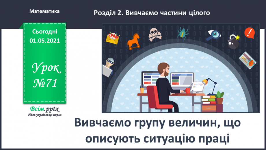 №071 - Вивчаємо групу величин, що описують ситуацію праці0 №071 - Вивчаємо групу величин, що описують ситуацію праці0