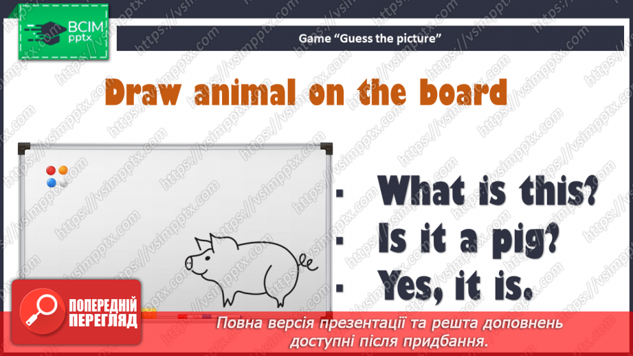 №034 - My pets. Yes/No-questions and answers. “Look! It’s a …”20