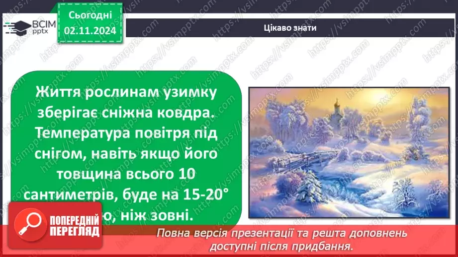 №0032 - Як рослини готуються до зими19 №0032 - Як рослини готуються до зими19
