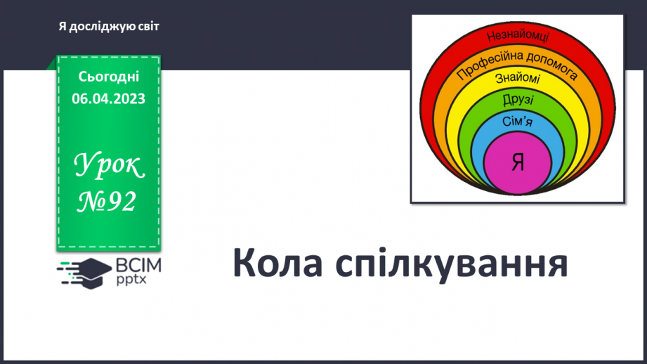 №092 - Кола спілкування0 №092 - Кола спілкування0