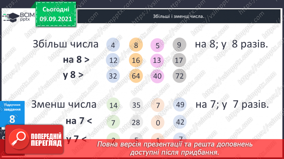 №017 - Перевірка правильності виконання дій множення і ділення. Збільшення і зменшення числа  у кілька разів.17 №017 - Перевірка правильності виконання дій множення і ділення. Збільшення і зменшення числа  у кілька разів.17