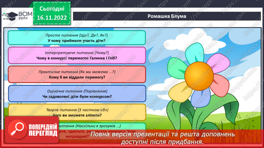 №115 - Читання. Закріплення букви г, Г, її звукового значення, уміння читати вивчені букви в словах, реченнях і текстах.. Опрацювання тексту «Конкурс у класі».23