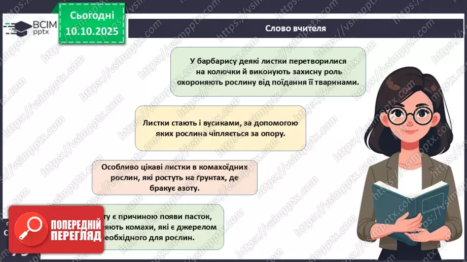 №023 - Покритонасінні рослини: будова бруньки, пагона й листка (продовження).21 №023 - Покритонасінні рослини: будова бруньки, пагона й листка (продовження).21