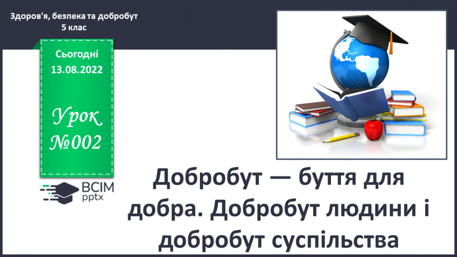 №02 - Добробут — буття для добра. Добробут людини і добробут суспільства.0