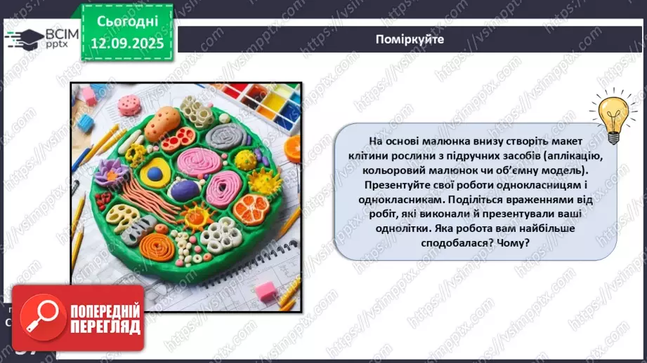 №011 - Особливості клітин рослин.30 №011 - Особливості клітин рослин.30
