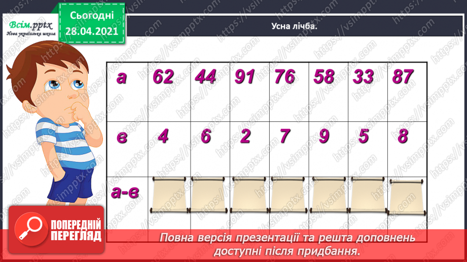 №141 - Повторення вивчених випадків множення. Письмове множення на одноцифрове число. Розв’язування задач.3