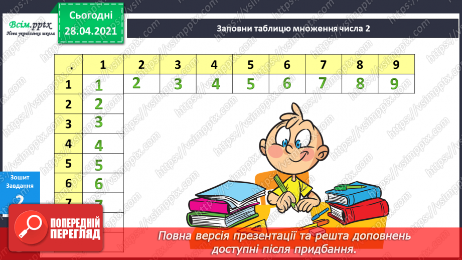 №013 - Зв'язок дій множення і ділення. Правило множення на 0, правило ділення числа 0. Обернені задачі.24