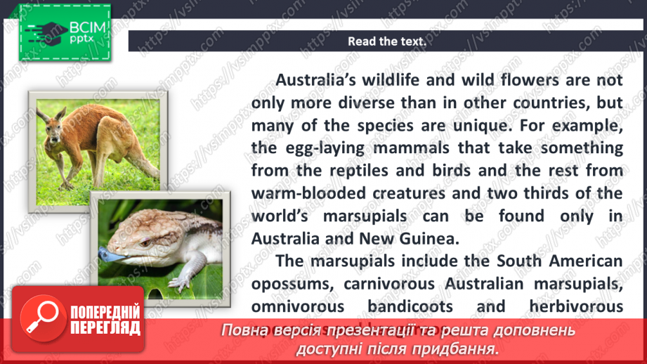 №081 - Fact File. Australia. Wildlife and Wild Flowers of Australia.9 №081 - Fact File. Australia. Wildlife and Wild Flowers of Australia.9