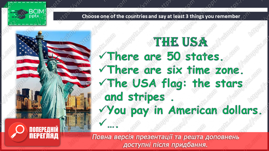 №104 - English-speaking Countries.20 №104 - English-speaking Countries.20
