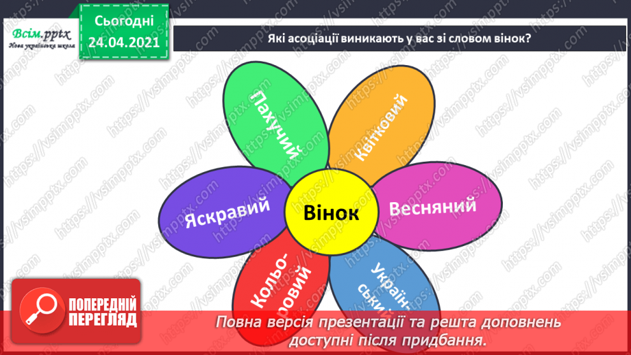 №26-27 - Український віночок. Створення святкового віночка (робота в парах) (кольоровий папір, картон)4