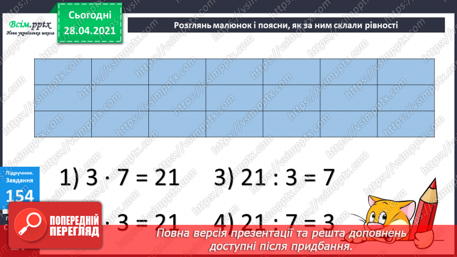 №017 - Переставний закон множення. Зв’язок між множенням і діленням. Добір чисел у нерівностях.17