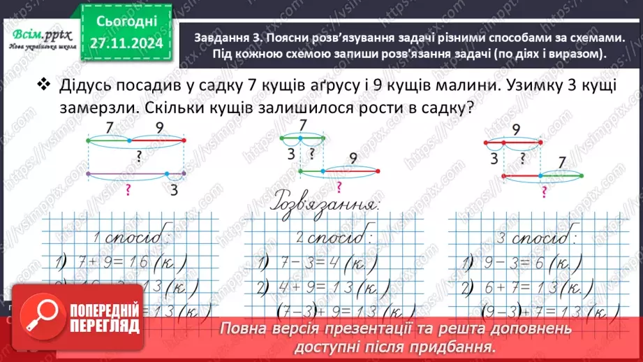 №053 - Розв’язуємо задачі різними способами19 №053 - Розв’язуємо задачі різними способами19