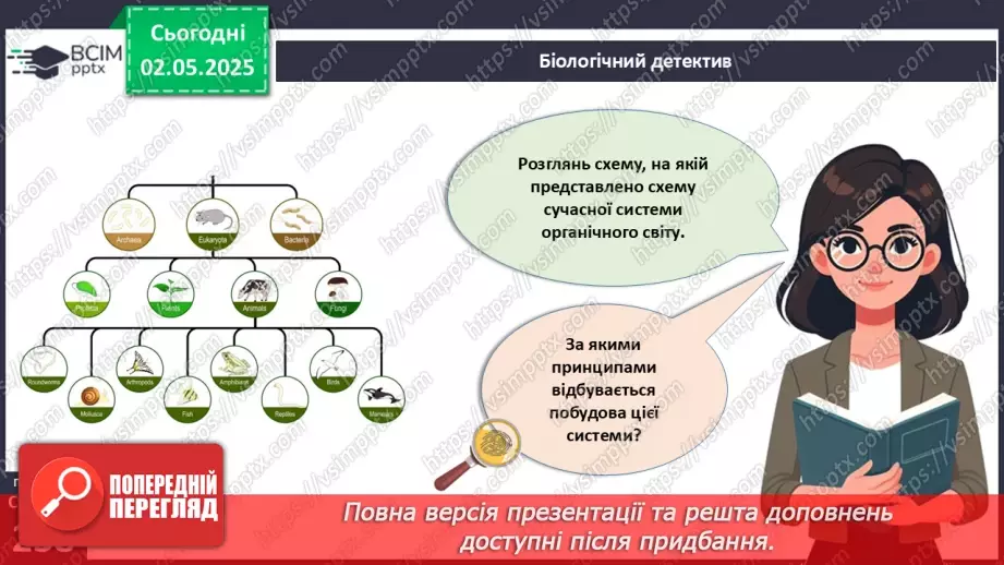 №81 - Сучасні уявлення про систему органічного світу.5 №81 - Сучасні уявлення про систему органічного світу.5