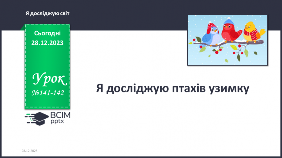 №141-142 - Я досліджую птахів узимку. Українська мова в інтегрованому курсі: я читаю інформаційні тексти (схеми та малюнки)0 №141-142 - Я досліджую птахів узимку. Українська мова в інтегрованому курсі: я читаю інформаційні тексти (схеми та малюнки)0