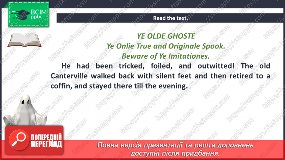 №042 - Literature Club. “The Canterville Ghost” (chapter III) by Oscar Wilde.12
