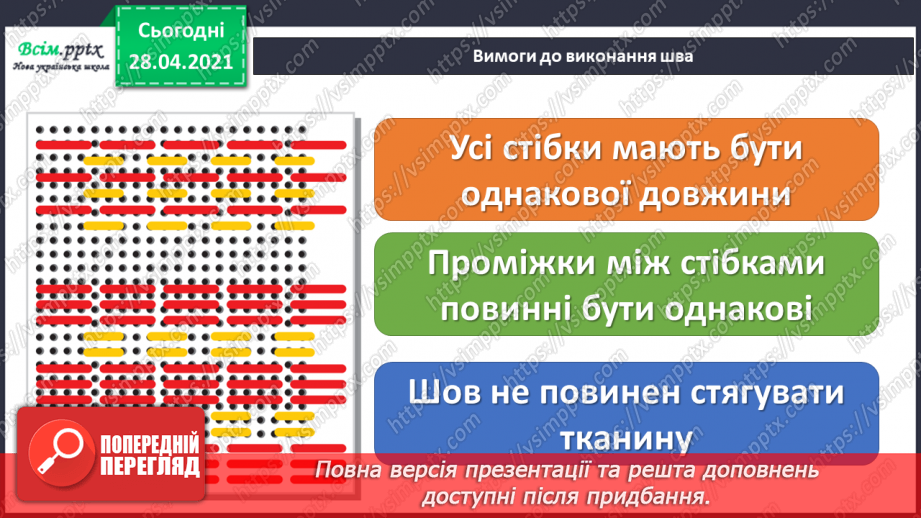 №028 - Прикрашання серветки за допомогою стібків.7 №028 - Прикрашання серветки за допомогою стібків.7