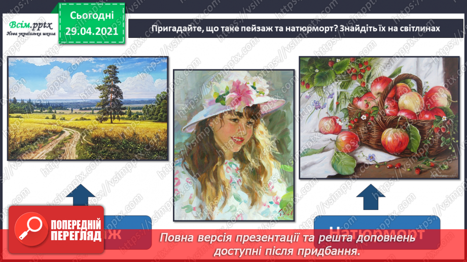 №21 - Портрет в мистецтві Портрет. Форми обличчя. Створення портрету близької людини або друга/подруги акварельні фарби)2 №21 - Портрет в мистецтві Портрет. Форми обличчя. Створення портрету близької людини або друга/подруги акварельні фарби)2