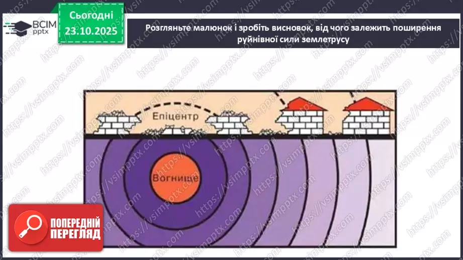 №0029 - Землетруси і вулкани, їх вплив на зміни земної поверхні.11 №0029 - Землетруси і вулкани, їх вплив на зміни земної поверхні.11
