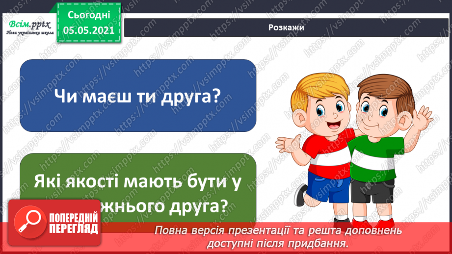 №083 - Моє ставлення до інших. Складання розповіді про друга/подругу. Написання листа-звернення до однолітків з іншої школи.14