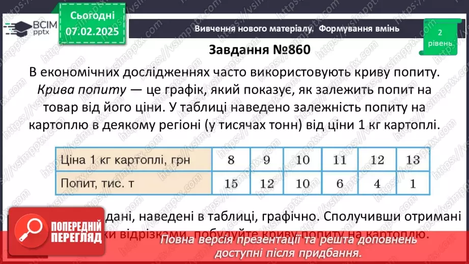 №066 - Функція. Функціональна залежність між величинами .30