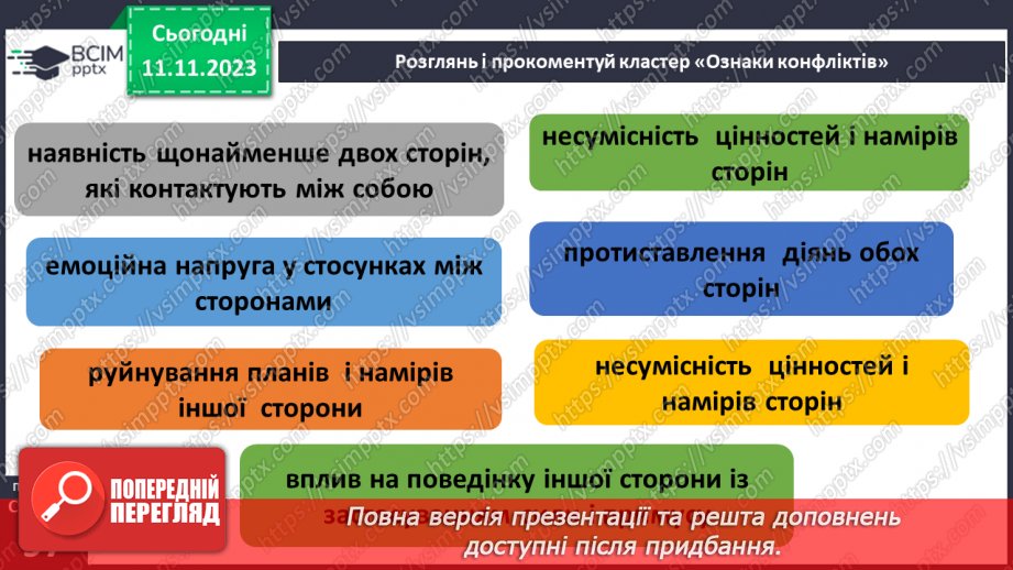 №12 - Конфлікти у житті людей. Ефективні способи розв'язання конфліктів.10