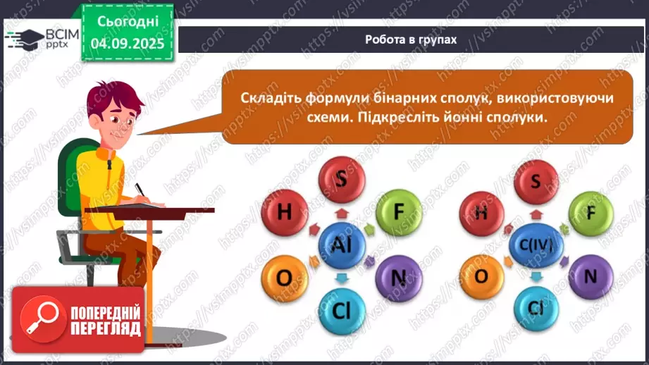 №06 - Молекулярні й атомні бінарні сполуки. Поняття про валентність.25 №06 - Молекулярні й атомні бінарні сполуки. Поняття про валентність.25