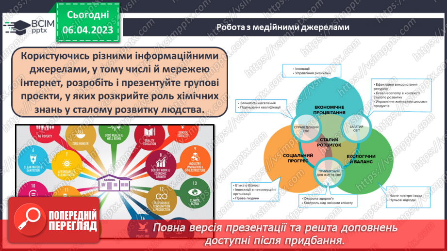 №62 - Роль хімічної науки для забезпечення сталого розвитку людства.24 №62 - Роль хімічної науки для забезпечення сталого розвитку людства.24