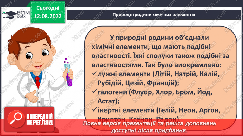 №04 - Будова атома. Короткі історичні відомості про спроби класифікації хімічних елементів.19